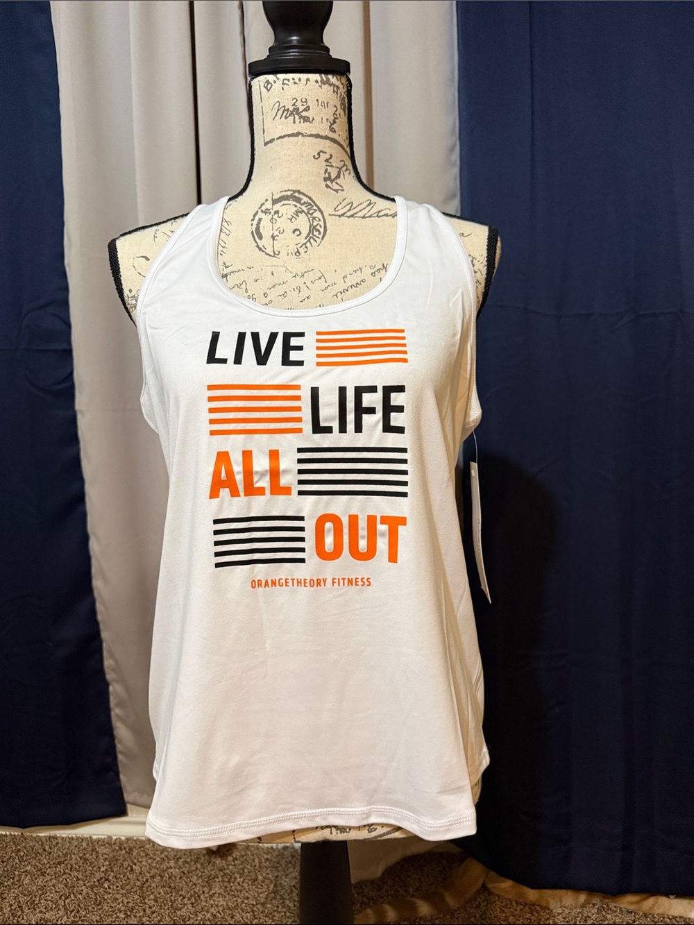 OTF Racer Tank White